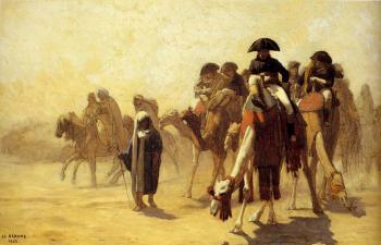 讓 萊昂 傑羅姆 General Bonaparte With His Military Staff In Egypt 讓 萊昂 傑羅姆 General Bonaparte With His Military Staff In Egypt